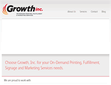 Tablet Screenshot of growthinc-yes.com